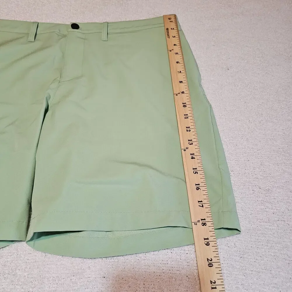 Zella Men's Golf Shorts Size 40 Green Performance Stretch Athletic Casual